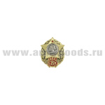 Значок мет. Фрачник СВУ СССР (с никелированной накладкой)