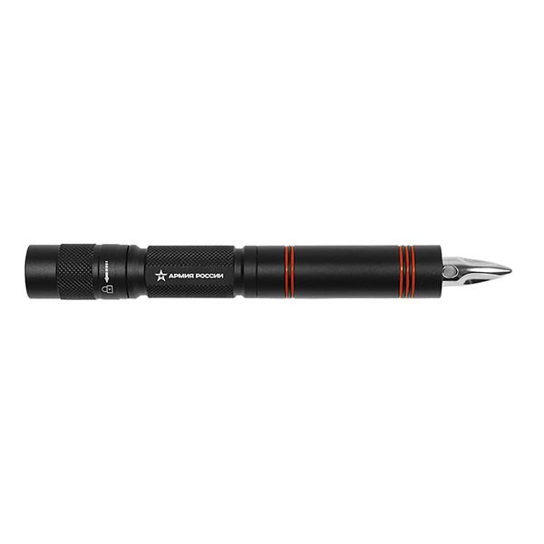 Фонарь Кастет (светодиодный) (MB-603) (нож + молоток для стекла) батарейка типа АА - в комплект не входит)