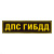 Нашивка на спину пластизол. ДПС ГИБДД
